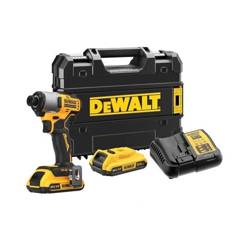 Akumuliatorinis smūginis suktuvas DeWalt DCF840D2T-QW, 18V, 2x2.0 Ah Akumuliatorinis smūginis suktuvas DeWalt DCF840D2T-QW, 18V, 2x2.0 Ah
