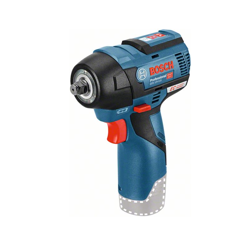 Akumuliatorinis smūginis veržliasukis Bosch GDS 12V-115, 12 V, (be akum. ir krov.) Akumuliatorinis smūginis veržliasukis Bosch GDS 12V-115, 12 V, (be akum. ir krov.)