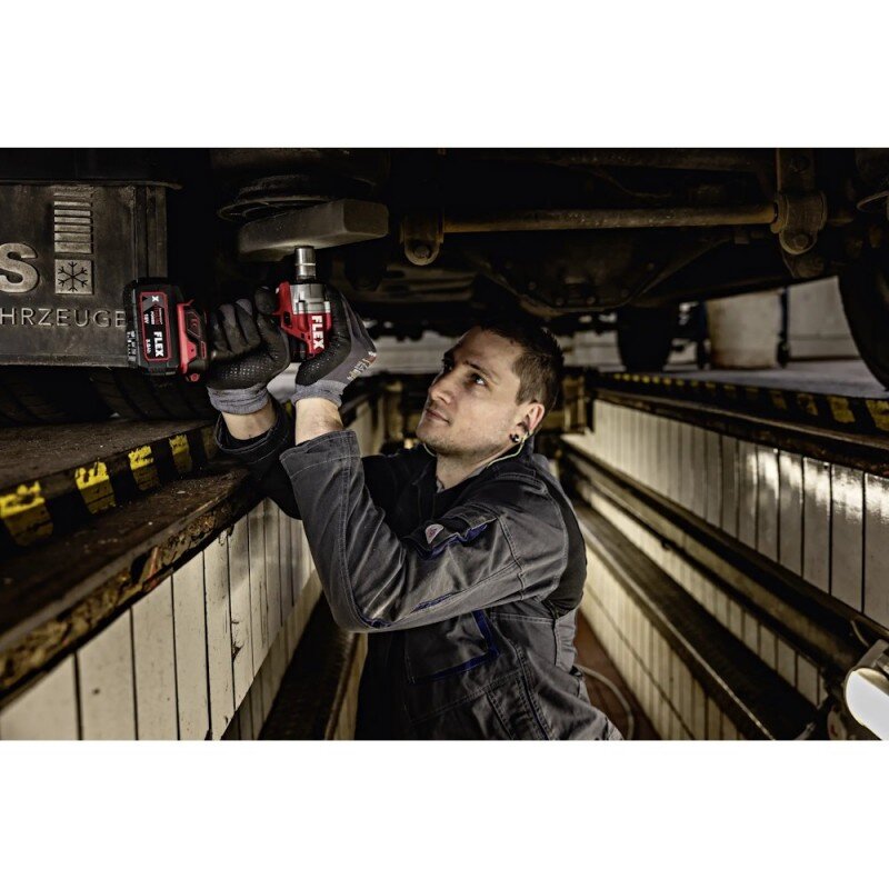 Akumuliatorinis smūginis veržliasukis FLEX IW 1/2" 400Nm 18.0-EC C 5 Akumuliatorinis smūginis veržliasukis FLEX IW 1/2" 400Nm 18.0-EC C 5