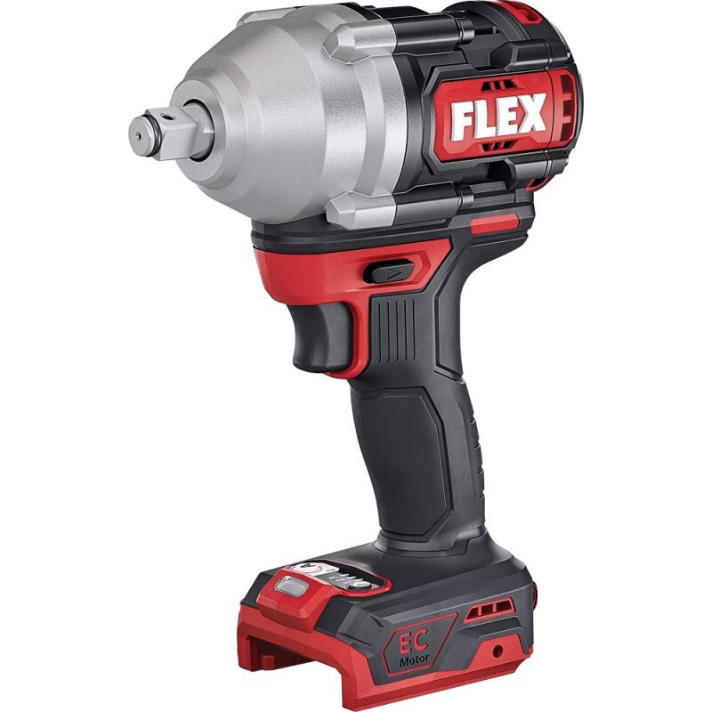 Akumuliatorinis smūginis veržliasukis FLEX IW 1/2" 750Nm 18,0-EC C Akumuliatorinis smūginis veržliasukis FLEX IW 1/2" 750Nm 18,0-EC C