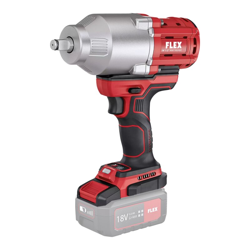 Akumuliatorinis smūginis veržliasukis FLEX IW 1/2" 950Nm 18,0-EC 1