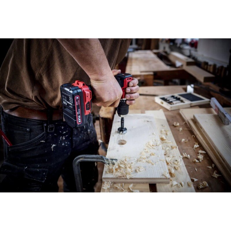 Akumuliatorinis suktuvas-gręžtuvas FLEX DD 2G 18,0V LD 2x2,5Ah 7