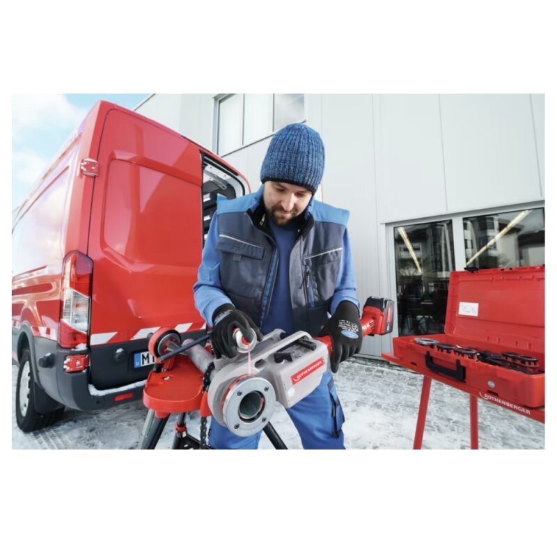 Akumuliatorinis vamzdžių pjaustyklė ROTHENBERGER Supertronic 2000E 2 Akumuliatorinis vamzdžių pjaustyklė ROTHENBERGER Supertronic 2000E 2