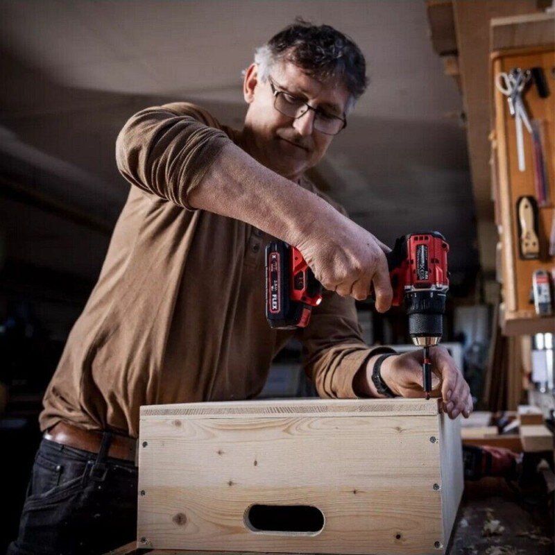 Akumuliatorinių įrankių rinkinys FLEX DD LD+MT 18-ECT 2