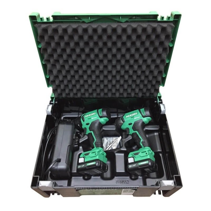 Akumuliatorinių įrankių rinkinys HiKOKI KC12DA 2