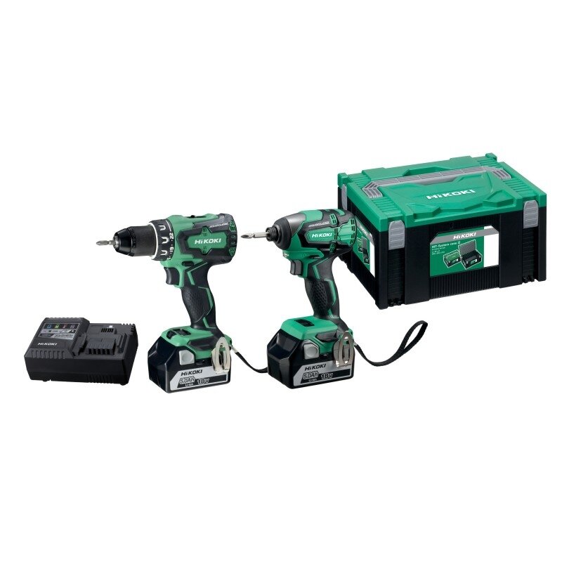 Akumuliatorinių įrankių rinkinys HiKOKI KC18DBSL 1 Akumuliatorinių įrankių rinkinys HiKOKI KC18DBSL 1