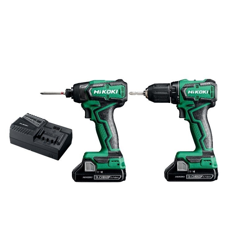 Akumuliatorinių įrankių rinkinys HiKOKI  KC18DD Akumuliatorinių įrankių rinkinys HiKOKI  KC18DD