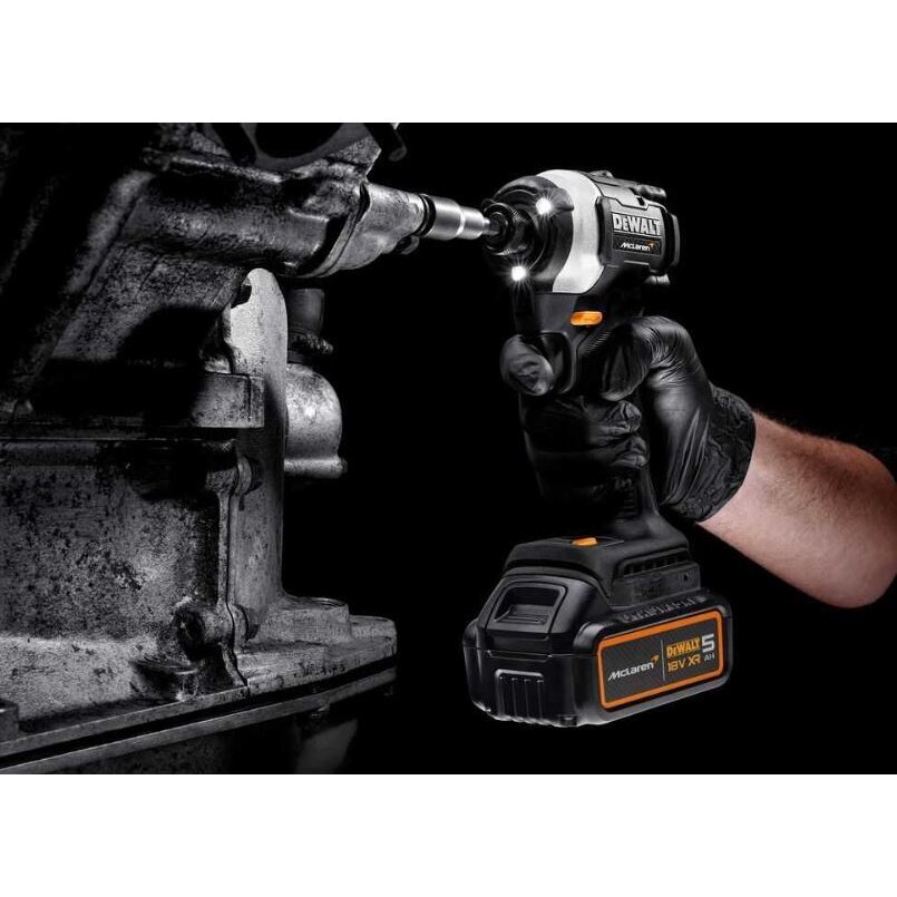 Akumuliatorinis smūginis suktuvas DeWalt DCF85MP2T-QW MCLAREN, 18V, 2x5Ah, 1/4" 5