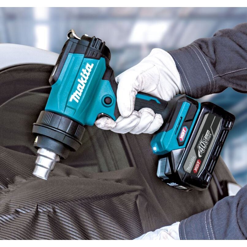 Akumuliatorinis karšto oro fenas Makita HG001GZ, 40V Max (be akum. ir krov.) 2 Akumuliatorinis karšto oro fenas Makita HG001GZ, 40V Max (be akum. ir krov.) 2