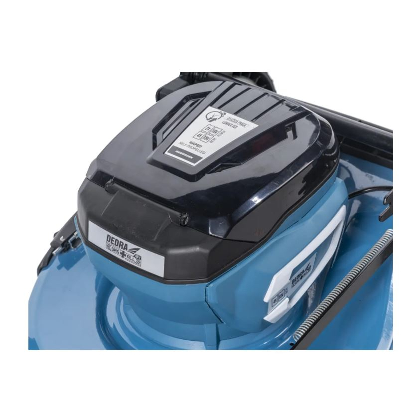 Akumuliatorinė vejapjovė Dedra DED6998X, 2x18V, 46 cm (be akum. ir krov.) 3