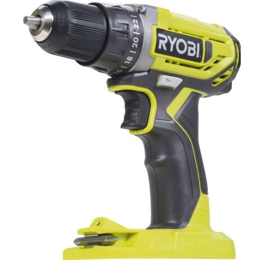 Akumuliatorinis Suktuvas-Gręžtuvas RYOBI ONE+ R18DD2-0, 18 V, 40 Nm, 1