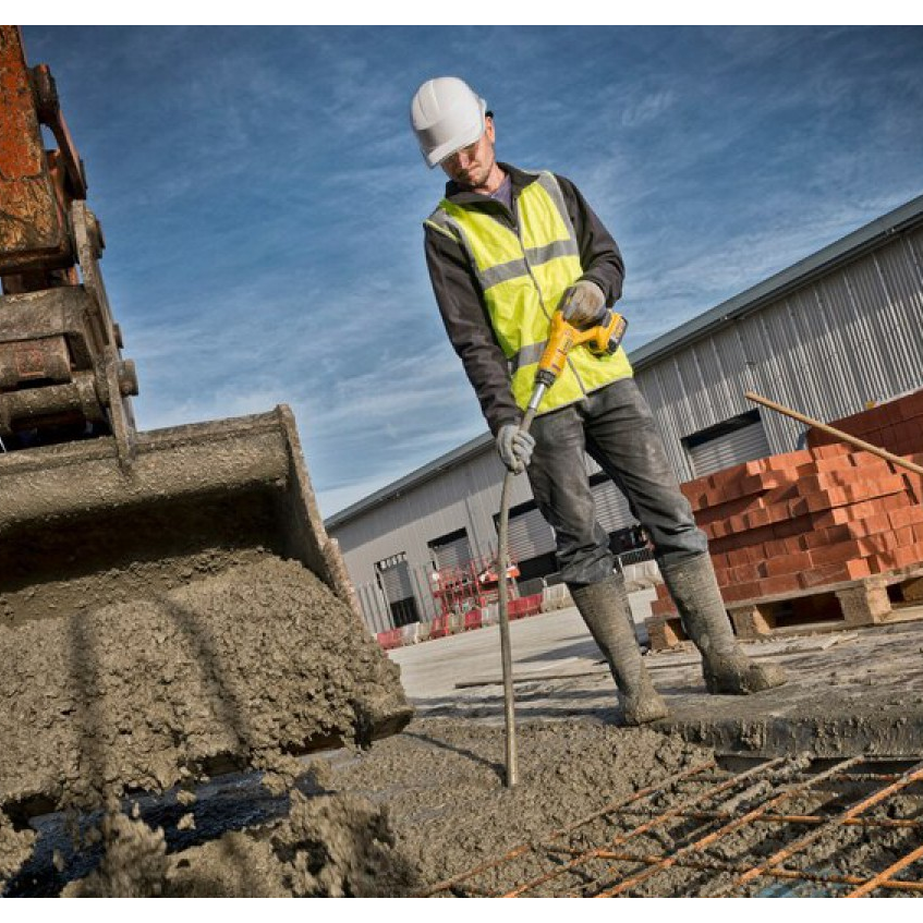 Akumuliatorinis giluminis vibratorius DeWalt DCE531N-X, 18 V, (be akum. ir krov.) 1