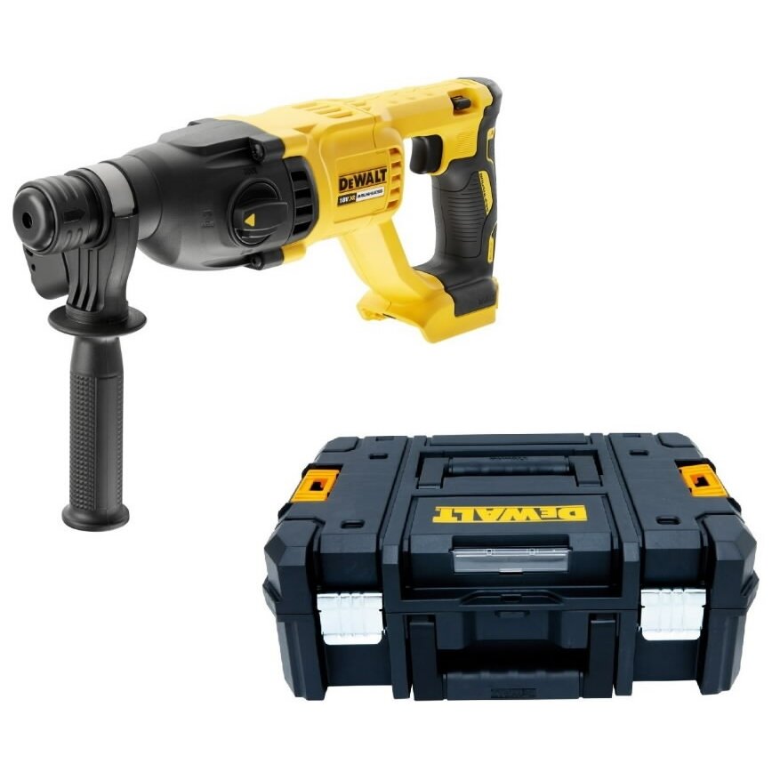 Akum. perforatorius DeWalt DCH133NT -XJ, 18 V, su lagaminu, (be akum. ir krov.) Akum. perforatorius DeWalt DCH133NT -XJ, 18 V, su lagaminu, (be akum. ir krov.)