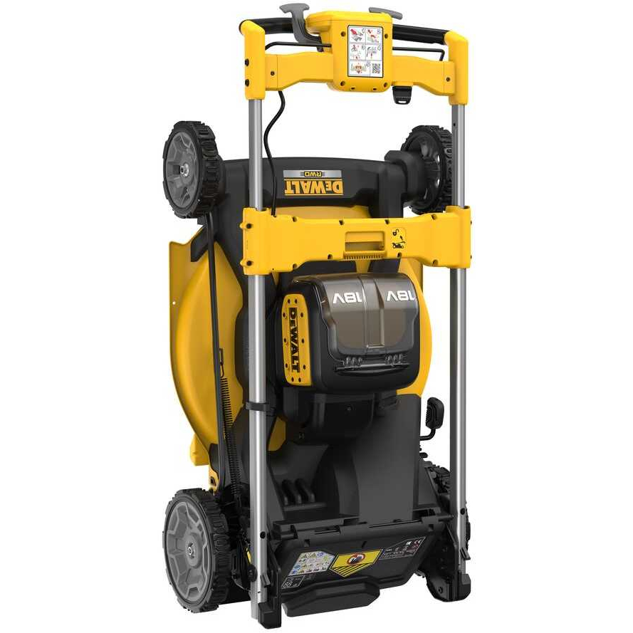Akumuliatorinė vejapjovė DeWalt DCMWSP156W2,18V, 2x8.0Ah, 53 cm 1