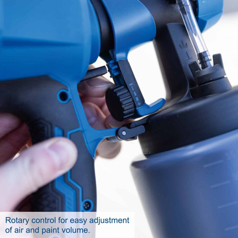 Akumuliatorinė dažymo purškimo sistema C-APS700-X – SET S, Scheppach 4