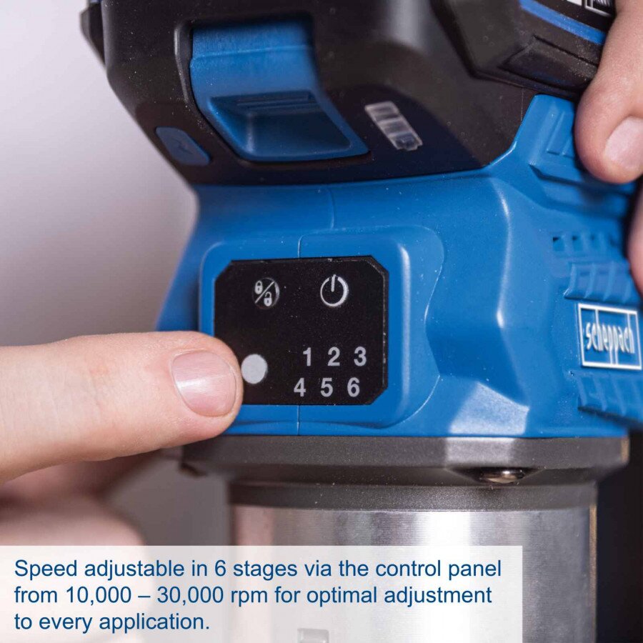 Akumuliatorinė freza BC-EHR24-X – SET S, Scheppach 4