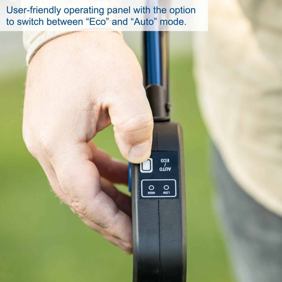 Akumuliatorinė vejapjovė Scheppach BC-MP430-X, 2x20V, 43cm (be akum. ir krov.) 5 Akumuliatorinė vejapjovė Scheppach BC-MP430-X, 2x20V, 43cm (be akum. ir krov.) 5