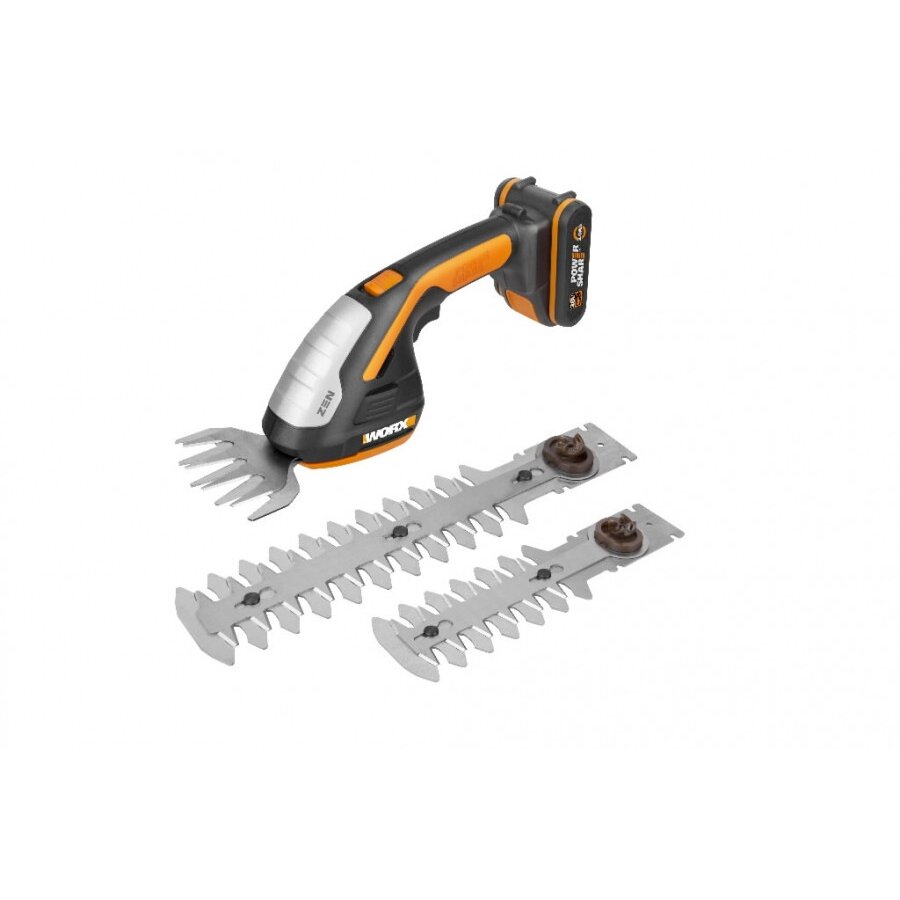 Akumuliatorinės žirklės WG801E 12/20 cm, Worx 3 Akumuliatorinės žirklės WG801E 12/20 cm, Worx 3