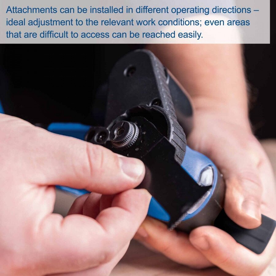 Akumuliatorinis daugiafunkcinis įrankis C-MT40-X 20V, korpus, Scheppach 2 Akumuliatorinis daugiafunkcinis įrankis C-MT40-X 20V, korpus, Scheppach 2