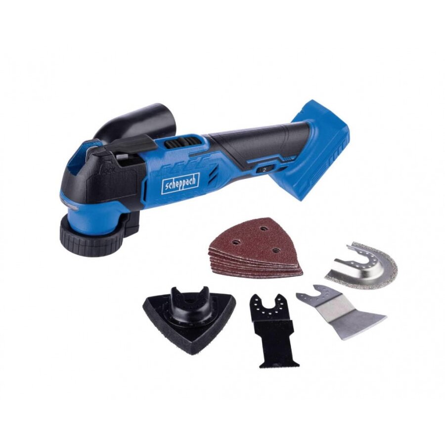 Akumuliatorinis daugiafunkcinis įrankis C-MT40-X 20V, korpus, Scheppach Akumuliatorinis daugiafunkcinis įrankis C-MT40-X 20V, korpus, Scheppach