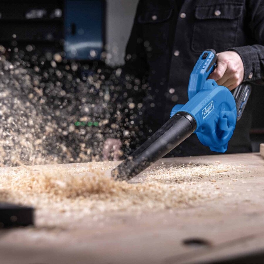 Akumuliatorinis dirbtuvių pūstuvas C-WBL180-X – SET S, Scheppach 1 Akumuliatorinis dirbtuvių pūstuvas C-WBL180-X – SET S, Scheppach 1