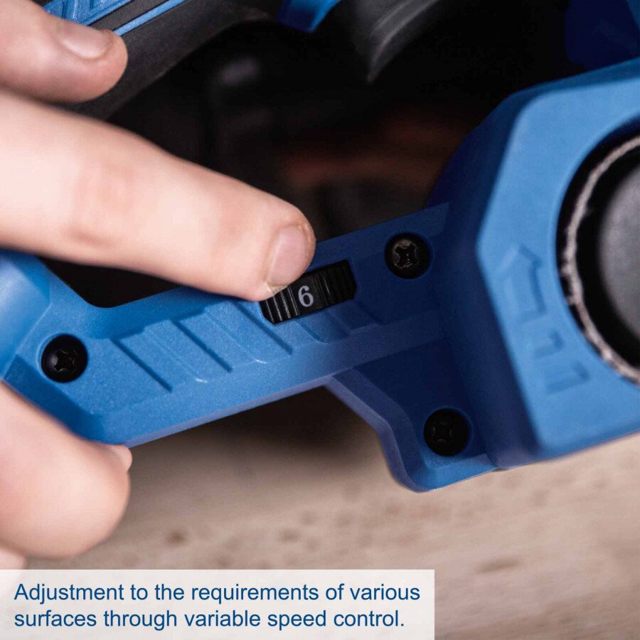 Akumuliatorinis juostinis šlifuoklis BC-BES533-X – SET S, Scheppach 7