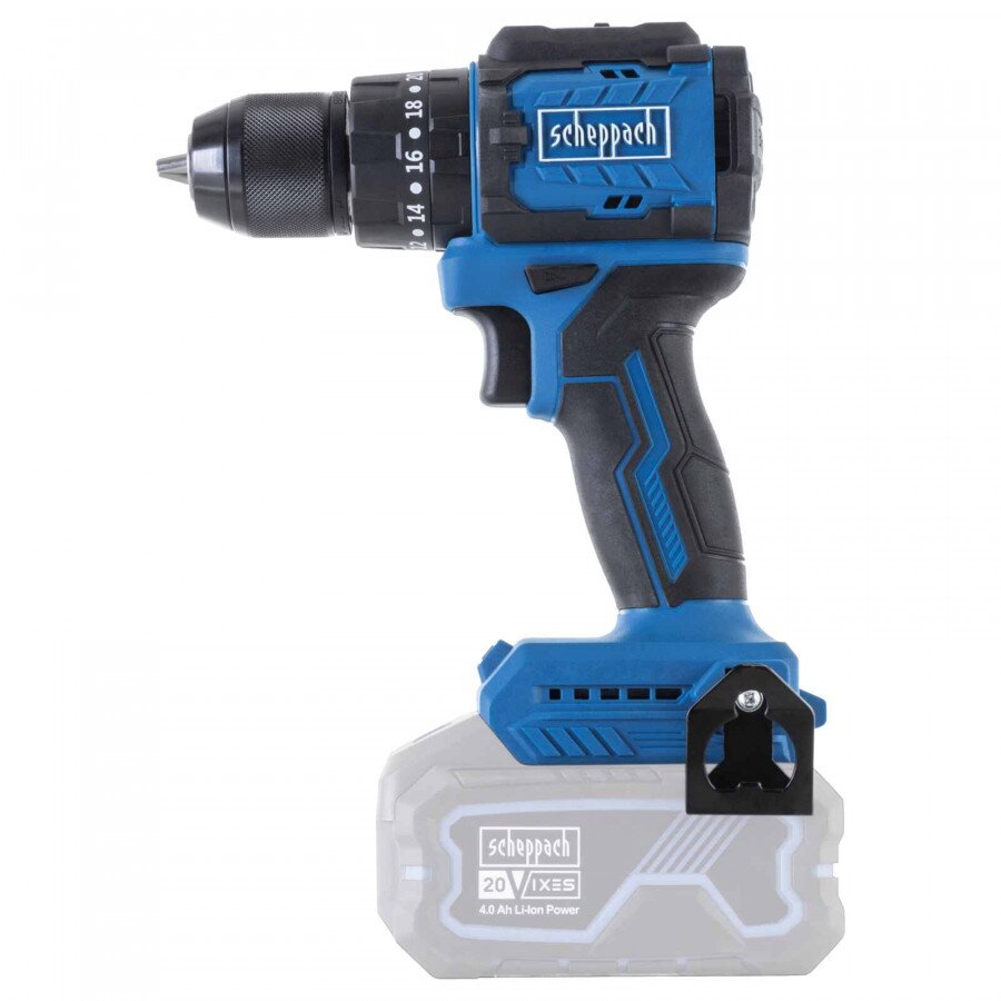 Akumuliatorinis suktuvas/gręžtuvas BC-CD50SC-X, korpusas, Scheppach