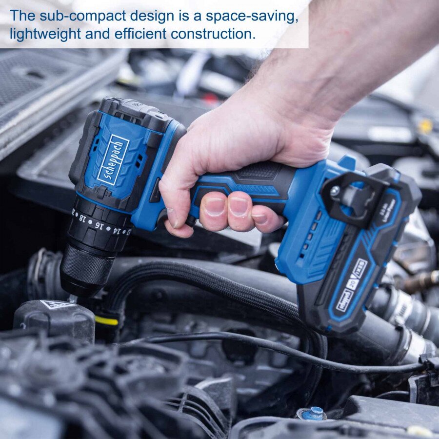 Akumuliatorinis suktuvas/gręžtuvas BC-CD50SC-X – SET S, Scheppach 2