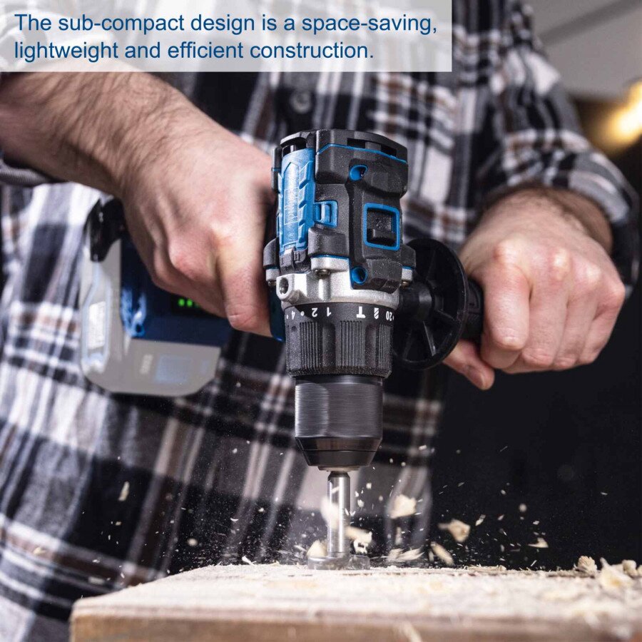 Akumuliatorinis suktuvas/gręžtuvas BC-CD70SC-X, korpusas, Scheppach 3