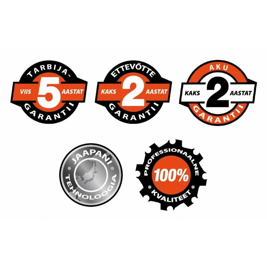 Akumuliatorinis trimeris ECHO DSRM-300, 50,4 V, (be akum. ir krov.) 8