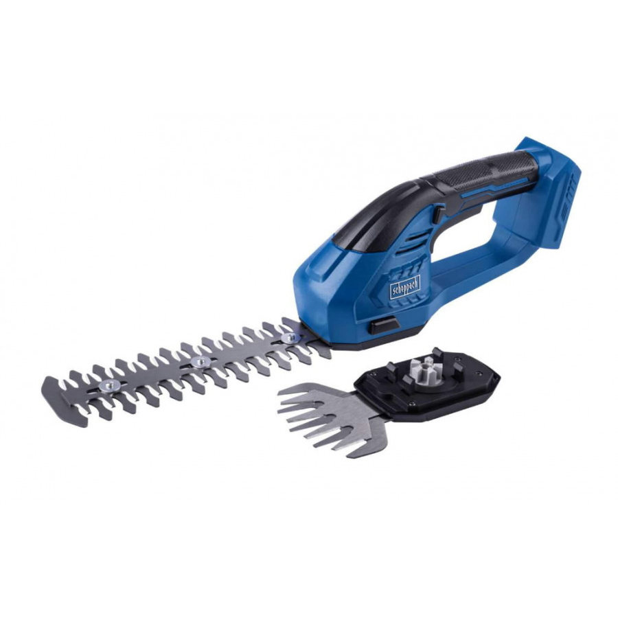 Akumuliatorinės vejos ir gyvatvorių žirklės Scheppach C-HTGS200-X, 20 V, (be akum. ir krov.) Akumuliatorinės vejos ir gyvatvorių žirklės Scheppach C-HTGS200-X, 20 V, (be akum. ir krov.)