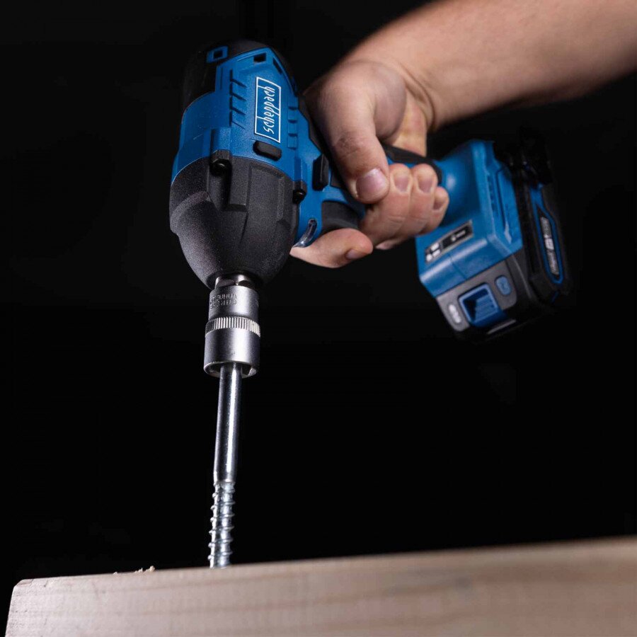 Akumuliatorinis veržliasukis BC-IW350-X, SET S, Scheppach 6