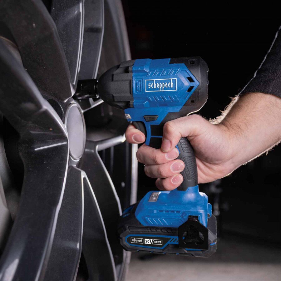 Akumuliatorinis veržliasukis BC-IW350-X, SET S, Scheppach 7