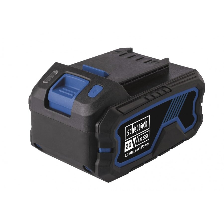 Akumuliatorius SBP4.0, 20V 4,0 Ah, Li-ion, Scheppach Akumuliatorius SBP4.0, 20V 4,0 Ah, Li-ion, Scheppach