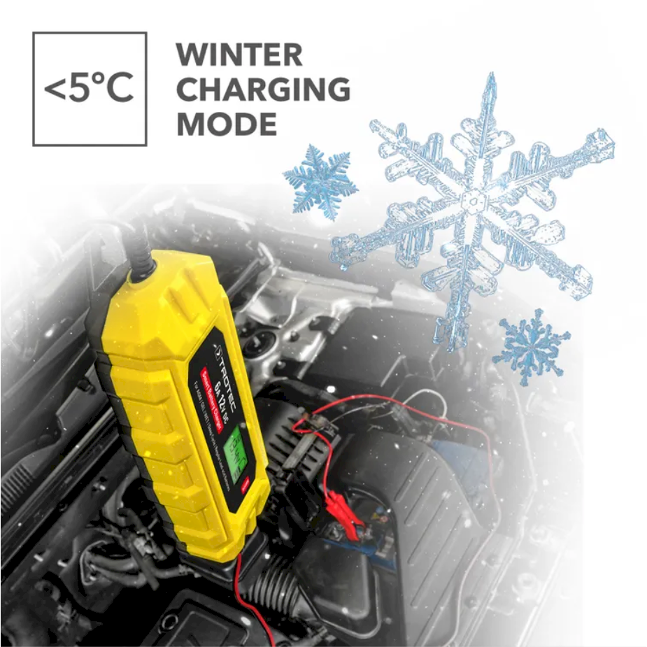 Akumuliatoriaus pakrovėjas Trotec PBCS 6A 9