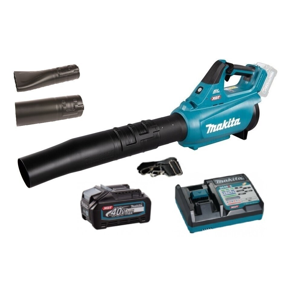 Akumuliatorinis lapų pūstuvas Makita UB001GM102, 40V, XGT® Akumuliatorinis lapų pūstuvas Makita UB001GM102, 40V, XGT®