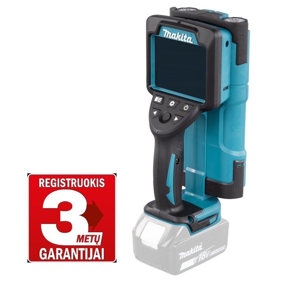 Akumuliatorinis grindų ir sienų skeneris Makita DWD181ZJ 1 Akumuliatorinis grindų ir sienų skeneris Makita DWD181ZJ 1