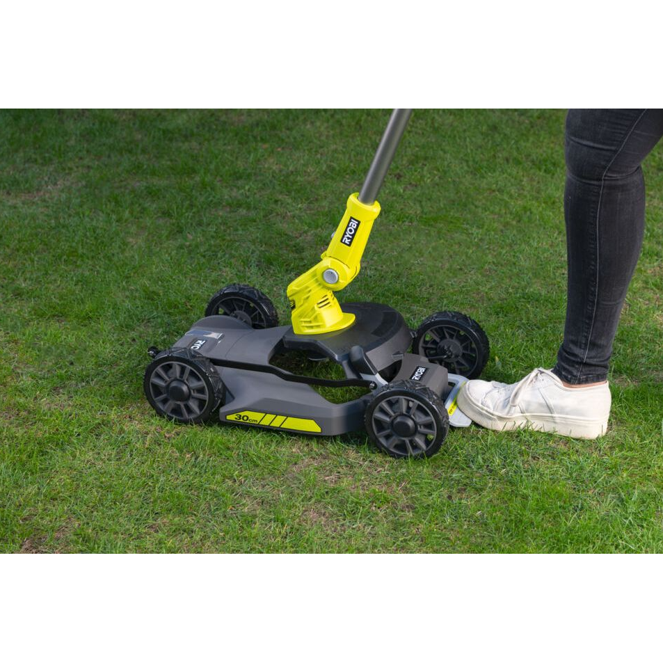 Akumuliatorinė vejapjovė - trimeris Ryobi RY18LMC30A-0, 18 V, (be akum. ir krov.) 3 Akumuliatorinė vejapjovė - trimeris Ryobi RY18LMC30A-0, 18 V, (be akum. ir krov.) 3