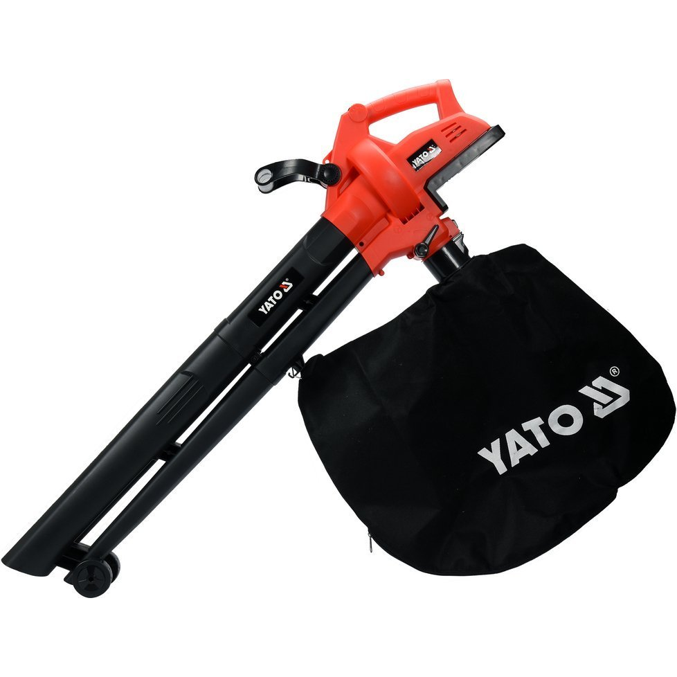 Akumuliatorinis lapų pūstuvas / siurblys Yato, 2x18 V, (be akum. ir krov.) Akumuliatorinis lapų pūstuvas / siurblys Yato, 2x18 V, (be akum. ir krov.)