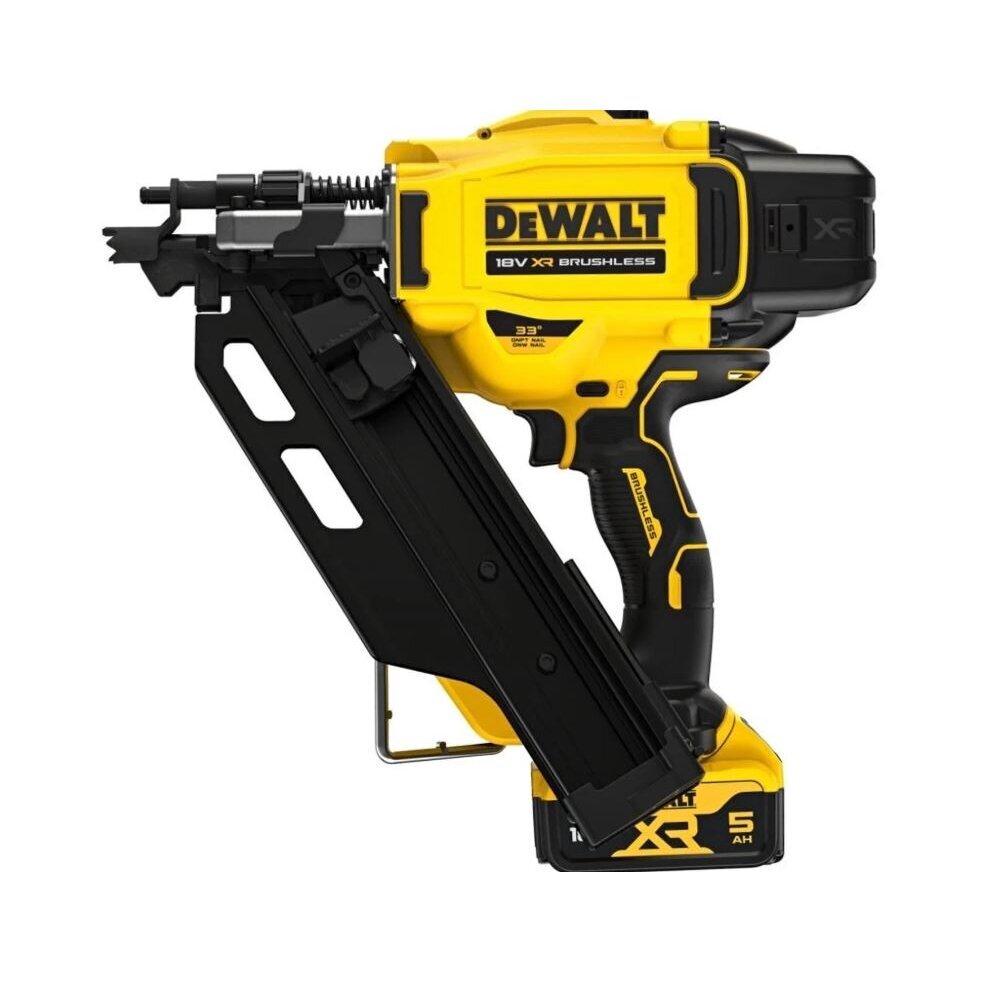 Akumuliatorinė viniakalė DeWalt DCN930P2, 18 V, 2x5,0 Ah 1 Akumuliatorinė viniakalė DeWalt DCN930P2, 18 V, 2x5,0 Ah 1