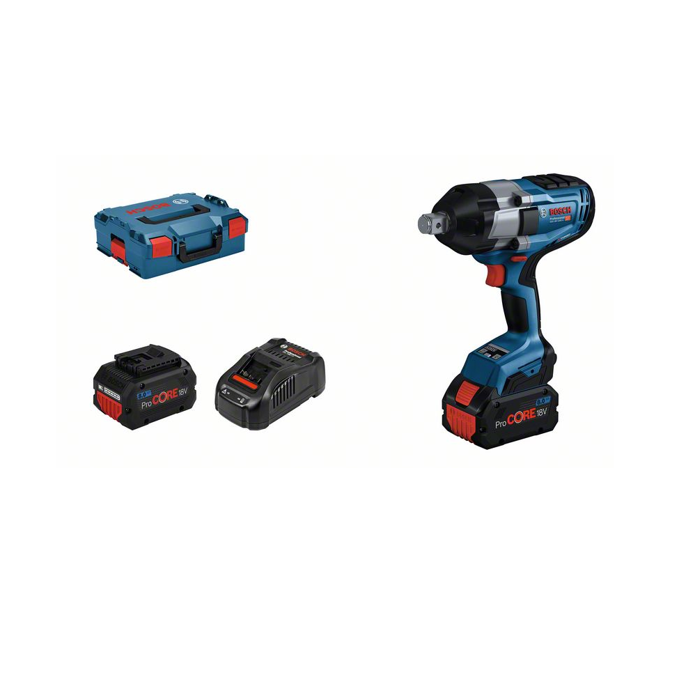 Akumuliatorinis smūginis veržliasūkis Bosch GDS 18V-1050 H, LB 2x8.0PrC, 1880CV Akumuliatorinis smūginis veržliasūkis Bosch GDS 18V-1050 H, LB 2x8.0PrC, 1880CV