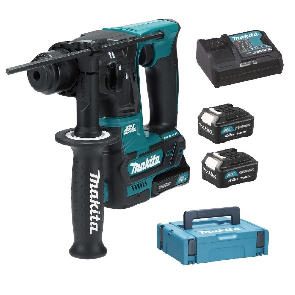 Akumuliatorinis perforatorius Makita HR166DSMJ, 10,8-12V, 2x4,0Ah Akumuliatorinis perforatorius Makita HR166DSMJ, 10,8-12V, 2x4,0Ah