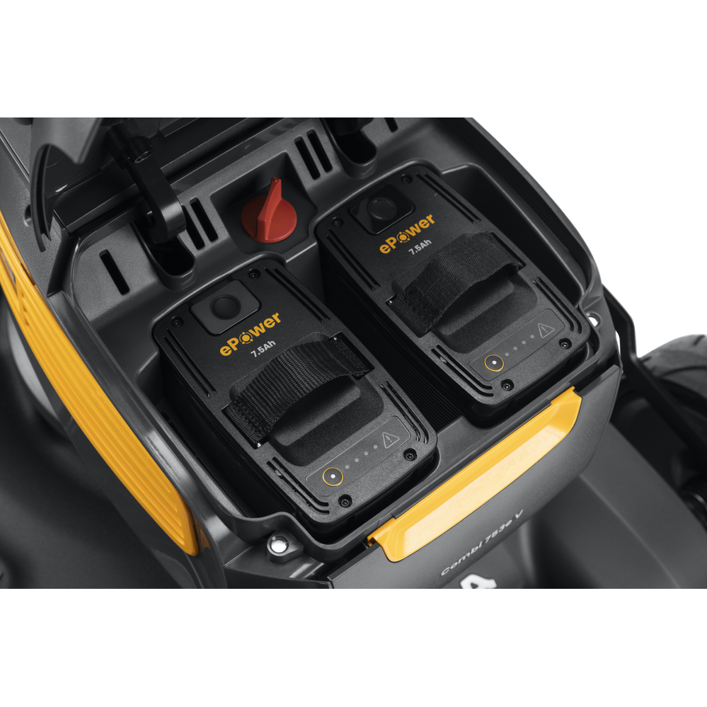 Akumuliatorinė vejapjovė - Stiga Combi 753e V Kit (su 475 E-Power 2 x 7,5 Ah akumuliatoriais ir dvigubu įkrovikliu)  <span style="color:#ffa500;"><strong>NAUJIENA! </strong></span> 8