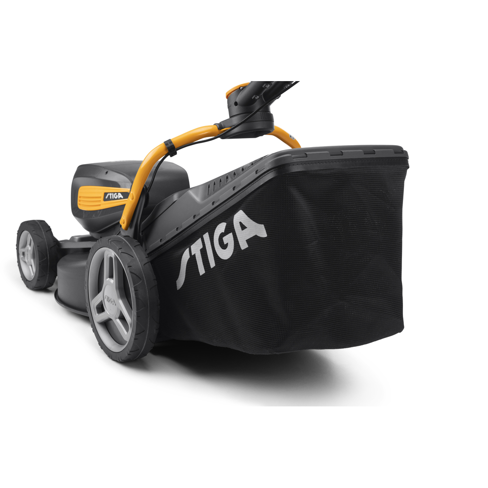 Akumuliatorinė vejapjovė - Stiga Combi 753e V Kit (su 475 E-Power 2 x 7,5 Ah akumuliatoriais ir dvigubu įkrovikliu)  <span style="color:#ffa500;"><strong>NAUJIENA! </strong></span> 12