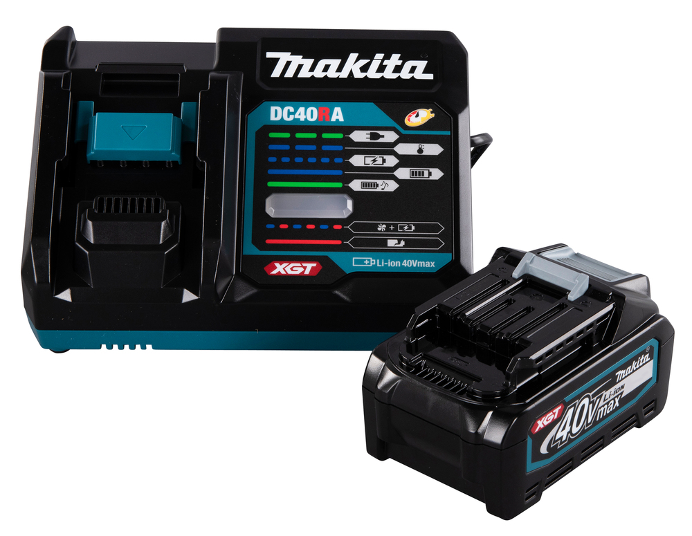 Akumuliatoriaus ir kroviklio komplektas XGT ®, 40Vmax Makita