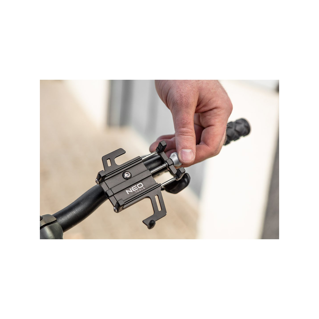 Aliumininis dviračio telefono laikiklis NEO 91-000 2