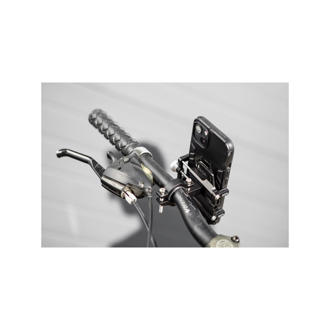 Aliumininis dviračio telefono laikiklis NEO 91-000 5 Aliumininis dviračio telefono laikiklis NEO 91-000 5