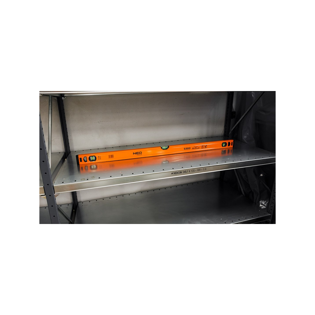 Aliuminis gulsčiukas S 300, 3akutės, 100 cm 2 Aliuminis gulsčiukas S 300, 3akutės, 100 cm 2