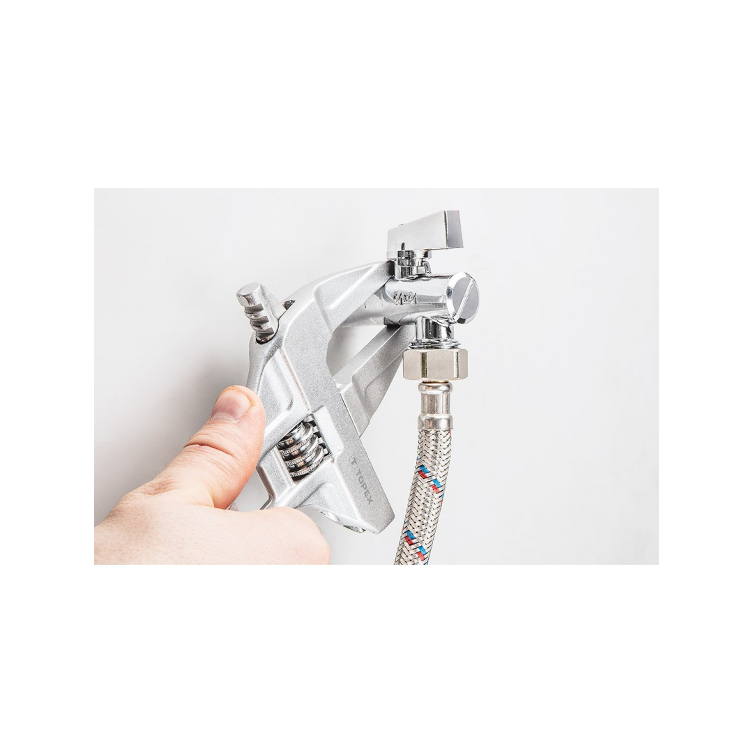 Aluminium adjustable wrench 200 mm, range 0-70 mm 4 Aluminium adjustable wrench 200 mm, range 0-70 mm 4