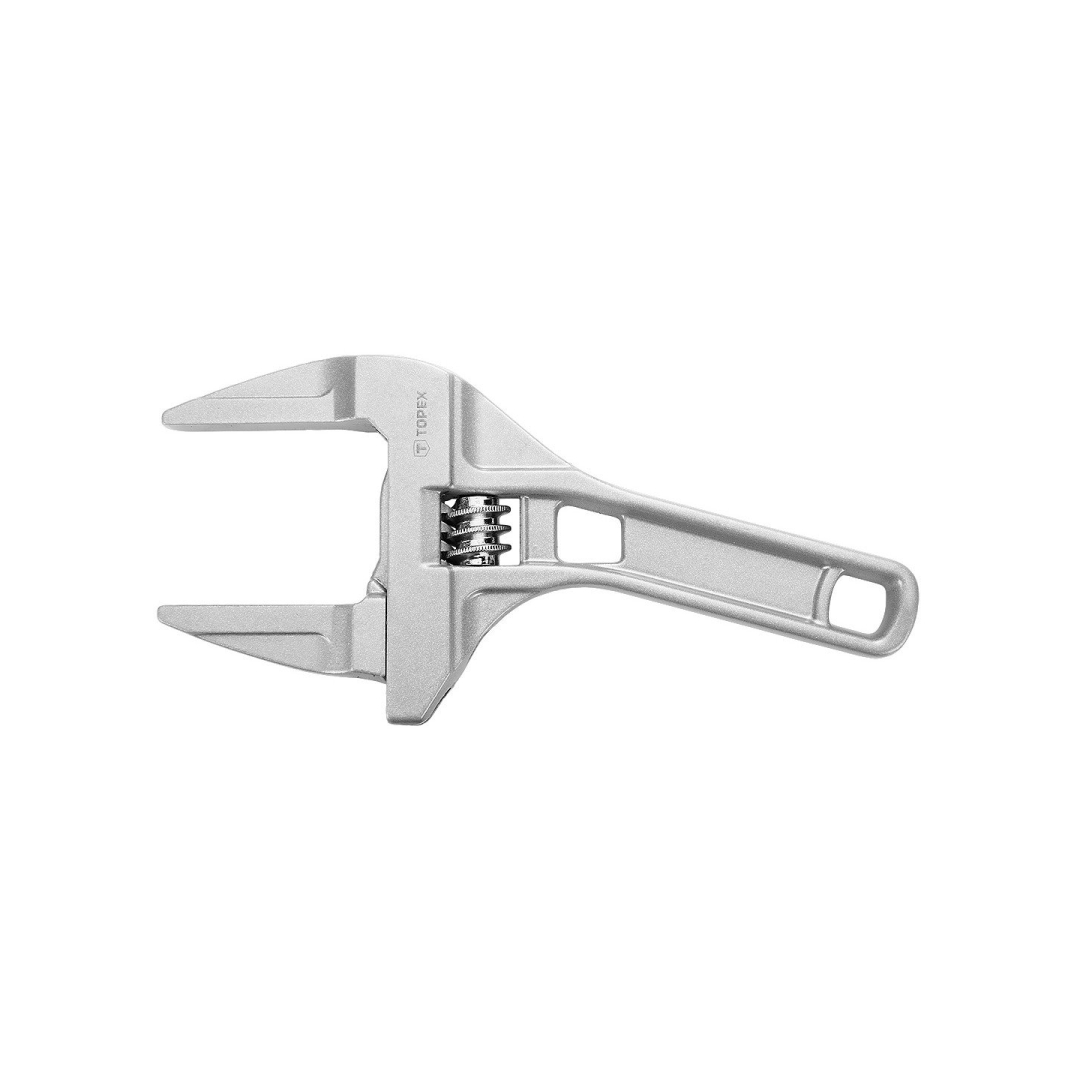 Aluminium adjustable wrench 200 mm, range 0-70 mm